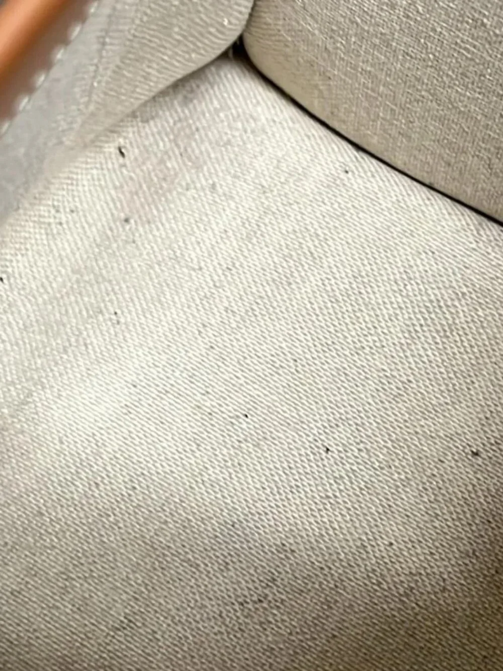 CELINE Small Hippopotamus 199162FEE.02BG White Gray Brown Textile Calf Skin - Picture 13 of 15